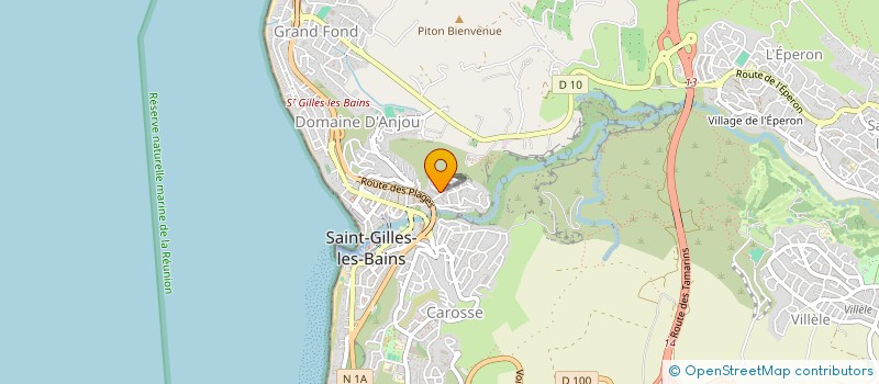 localisation de l'entreprise EUREKA BUSINESS à SAINT-PAUL