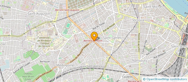 localisation de l'entreprise EUREKA COACHING  BORDEAUX