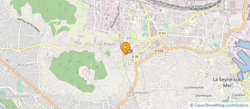 localisation de l'entreprise EUREKA CONSULTING  LA SEYNE-SUR-MER