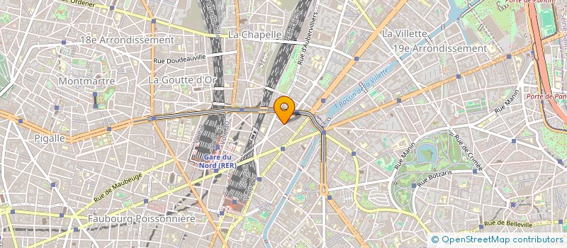 localisation de l'entreprise EUREKA ENERGIE à PARIS