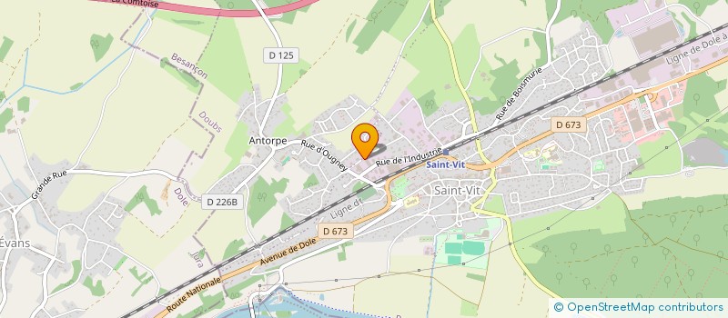 localisation de l'entreprise EUREKA ENERGIES SOLAIRES  SENNECEY-LES-DIJON