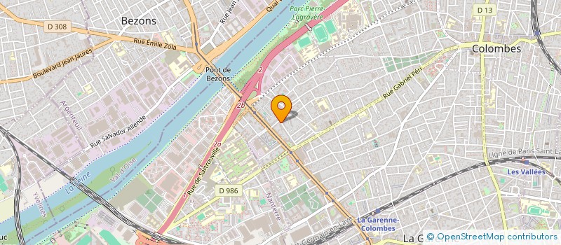 localisation de l'entreprise EUREKA EVENTS à COLOMBES
