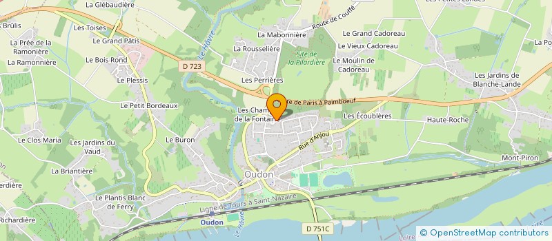 localisation de l'entreprise EUREKA II  OUDON