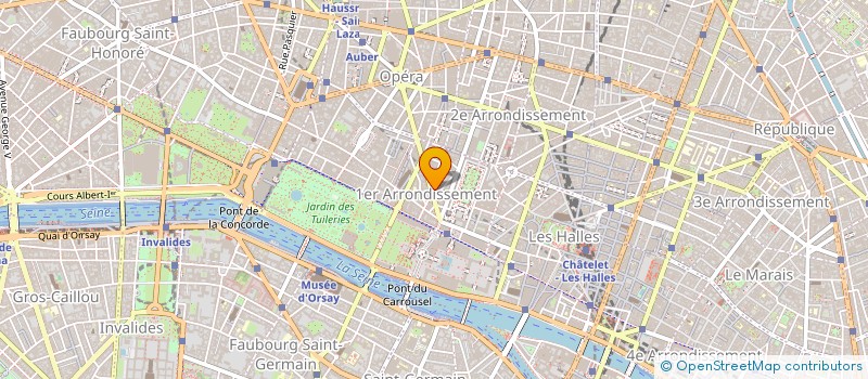 localisation de l'entreprise EUREKA INFORMATIQUE à PARIS