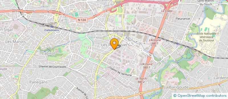 localisation de l'entreprise EUREKA INN à COLOMIERS