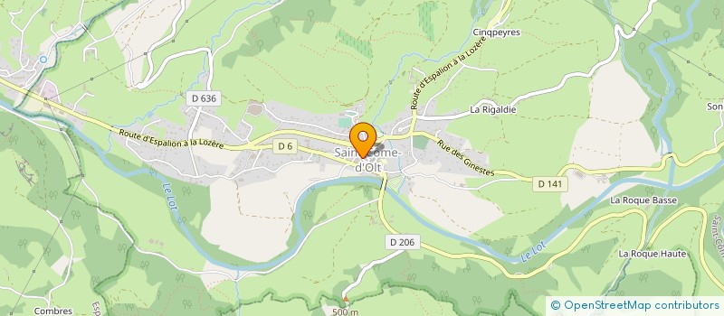 localisation de l'entreprise EUREKA LOCATION  SAINT-COME-D'OLT