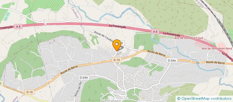 localisation de l'entreprise EUREKA PROJETS  VENTABREN