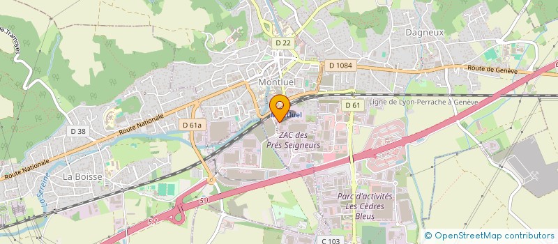 localisation de l'entreprise EUREKA RETRAITE à MONTLUEL