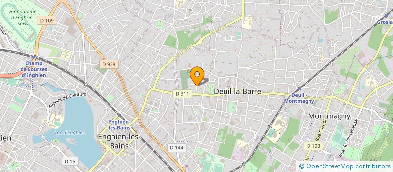 localisation de l'entreprise EUREKA STREET à DEUIL-LA-BARRE