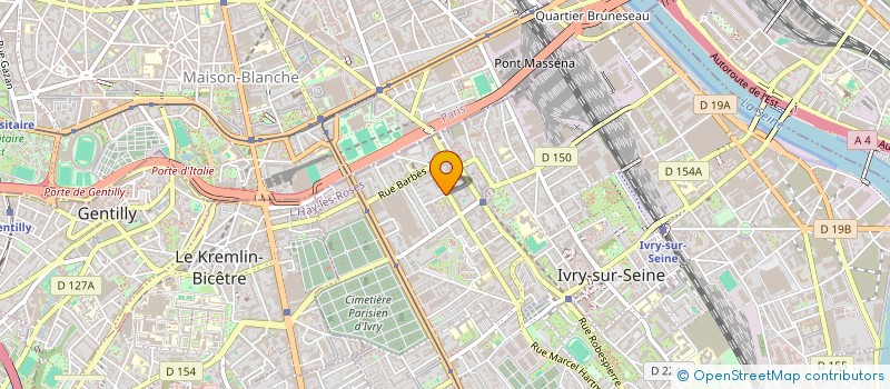 localisation de l'entreprise EUREKA STUDIOS à IVRY-SUR-SEINE