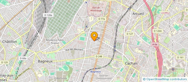 localisation de l'entreprise EUREKA TECHNOLOGIES à BAGNEUX