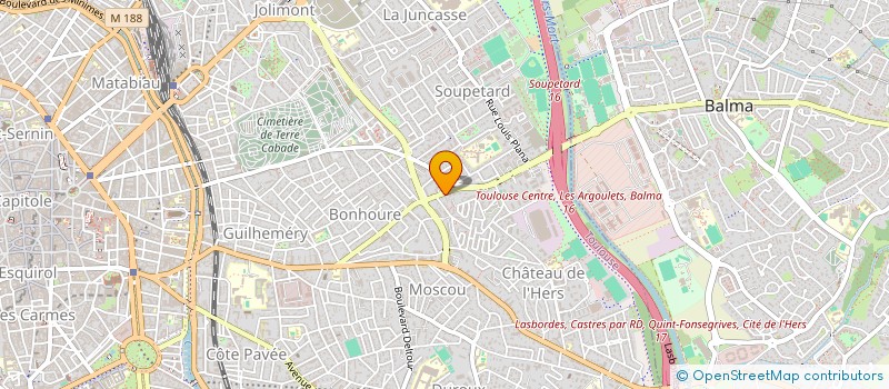 localisation de l'entreprise EUREKA TRANSACTION  TOULOUSE