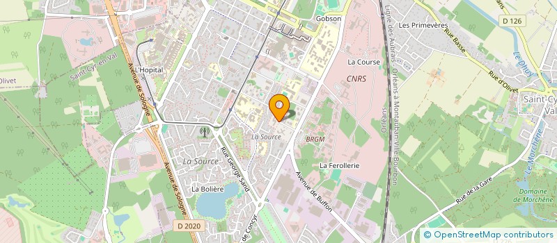 localisation de l'entreprise EUREKA&VOUS  ASCHERES-LE-MARCHE