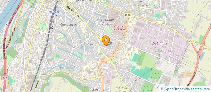 localisation de l'entreprise EUREKAP  VALENCE