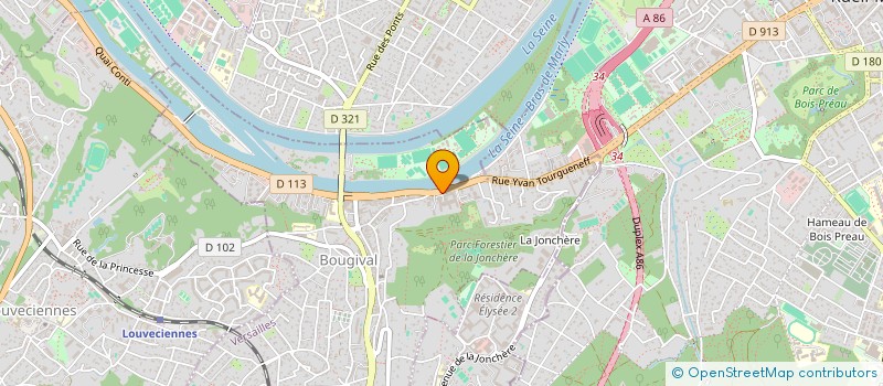 localisation de l'entreprise EUREKAVOX  BOUGIVAL