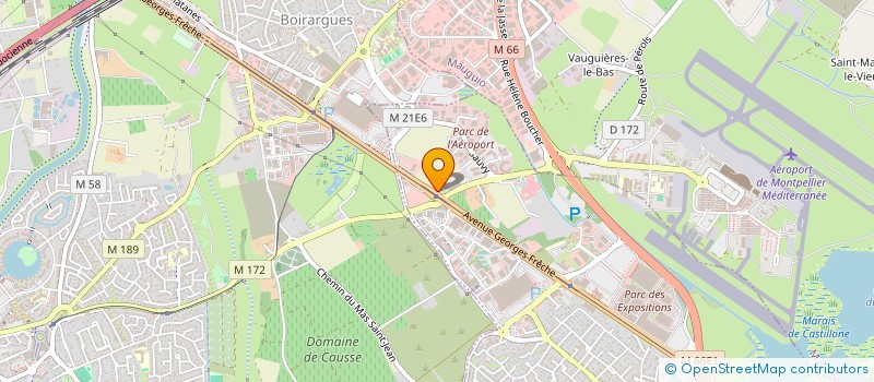 localisation de l'entreprise EUREKHA PROJECTS  PEROLS