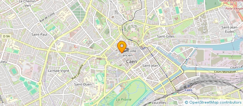 localisation de l'entreprise EUREKRAK VIDEO à CAEN