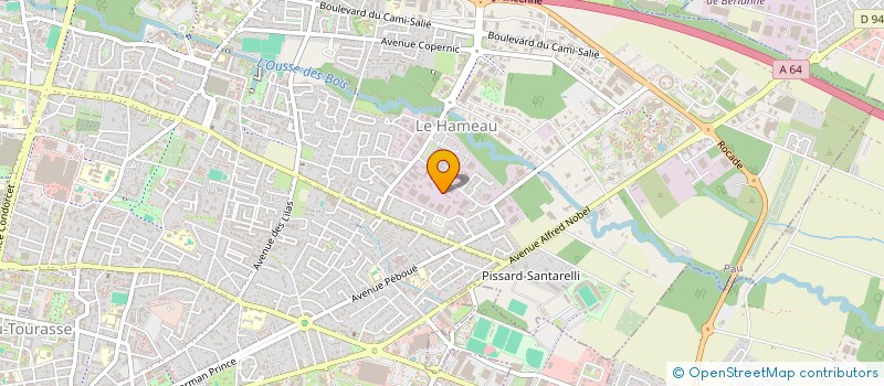 localisation de l'entreprise EURELEC à PAU