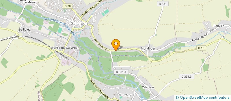 localisation de l'entreprise EURELOISE à GALLARDON