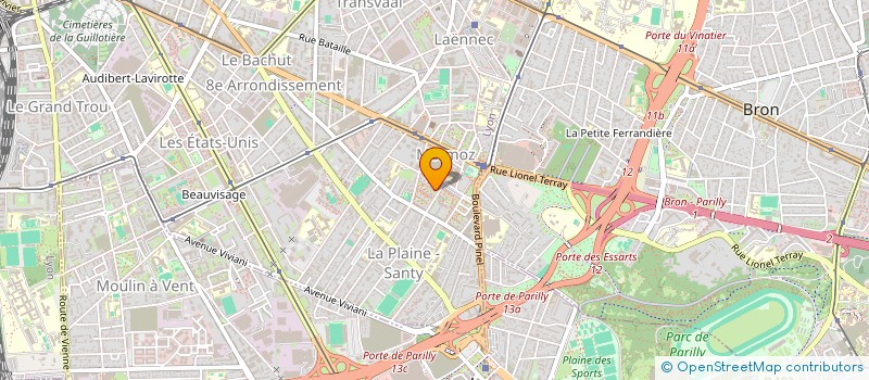 localisation de l'entreprise EUREQUA à LYON