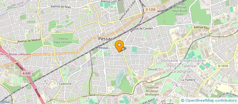 localisation de l'entreprise EUREQUA CONSULTING à PESSAC