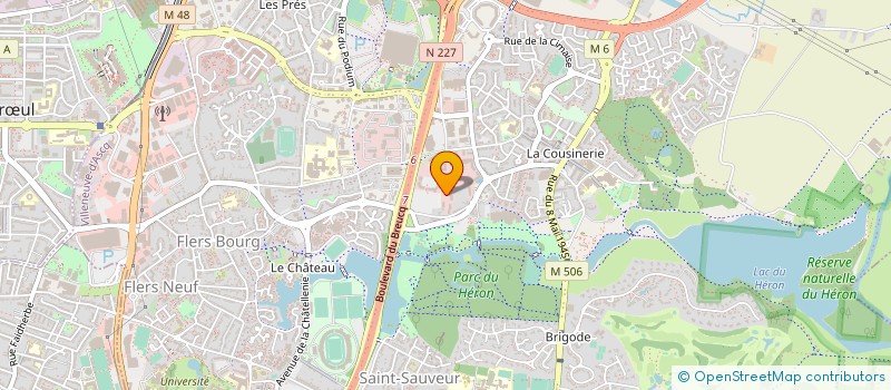 localisation de l'entreprise EURESCO à VILLENEUVE-D'ASCQ