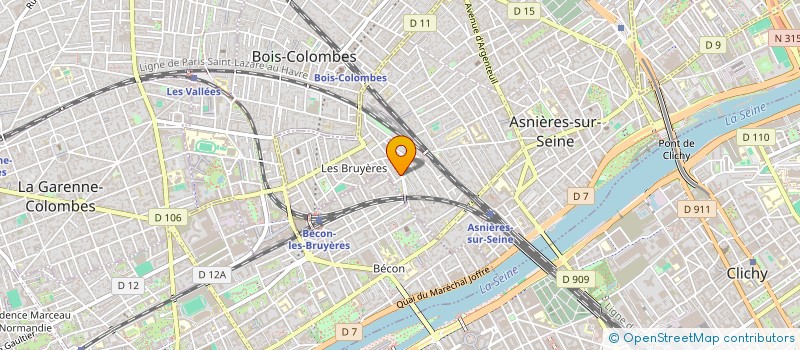 localisation de l'entreprise EURESCO INTERNATIONAL à NEUILLY-SUR-SEINE