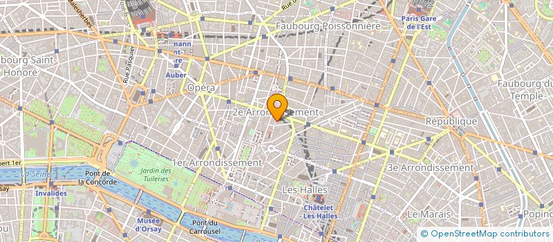 localisation de l'entreprise EUREX PARIS  PARIS