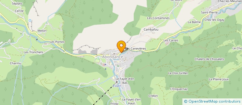 localisation de l'entreprise EUREX VAL  ABONDANCE