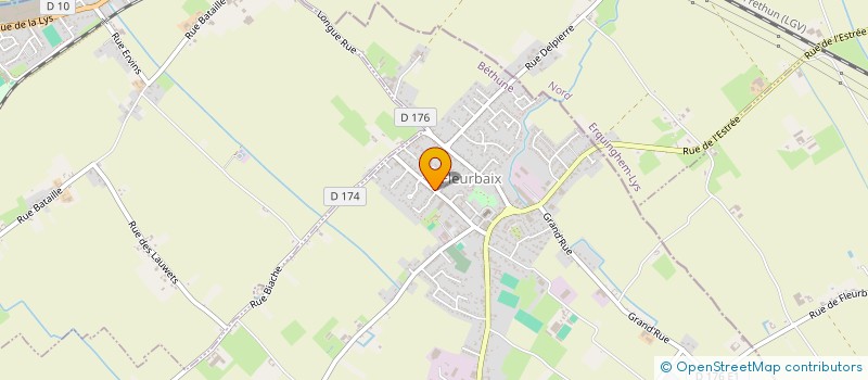 localisation de l'entreprise EURIATEC  SAILLY-SUR-LA-LYS