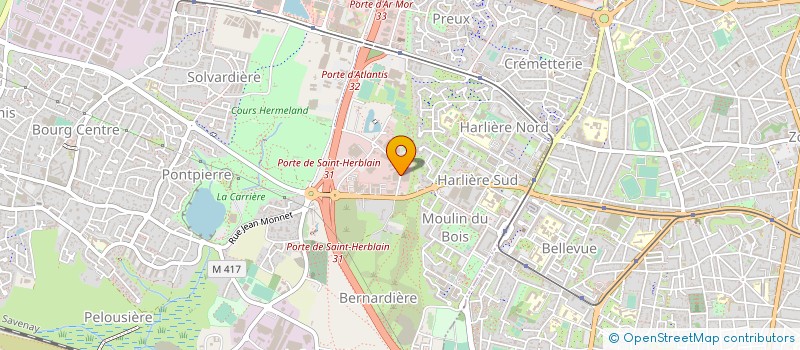 localisation de l'entreprise EURICIS  SAINT-HERBLAIN