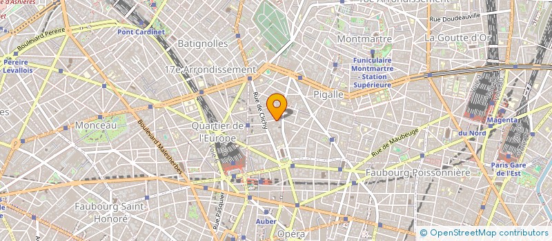 localisation de l'entreprise EURIDIS BUSINESS CLUB (EBC)  PARIS