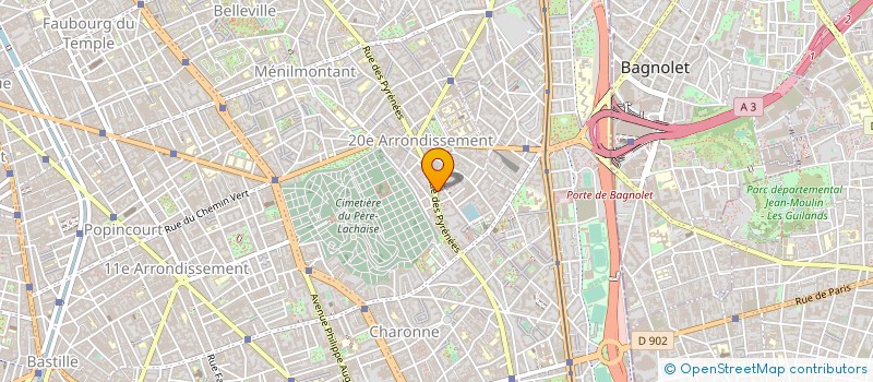 localisation de l'entreprise EURIM  PARIS