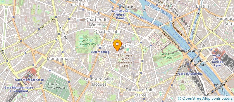 localisation de l'entreprise EURIMED.COM à PARIS