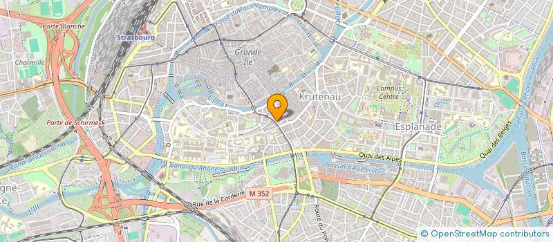 localisation de l'entreprise EURIMES RENOVATION à STRASBOURG
