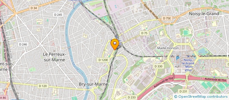 localisation de l'entreprise EURIMEX à BRY-SUR-MARNE