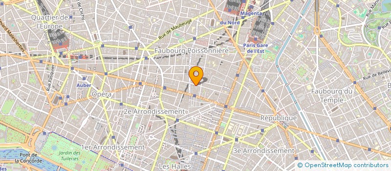 localisation de l'entreprise EURIMPEX à PARIS
