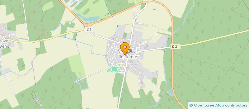 localisation de l'entreprise EURIPIDE DISTRIBUTION à VILLENEUVE-LE-COMTE