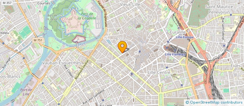 localisation de l'entreprise EURISTIC à LILLE
