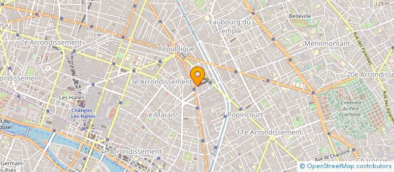 localisation de l'entreprise EURL 116  PARIS