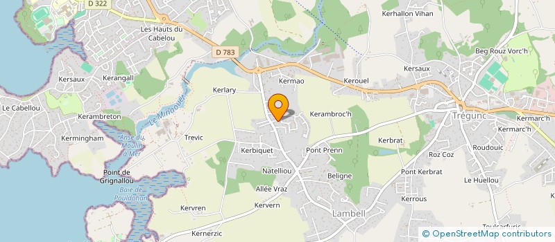 localisation de l'entreprise EURL 29SUD à TREGUNC