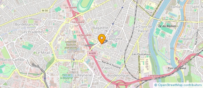 localisation de l'entreprise EURL 2E ELITE EXPRESS à TOULOUSE