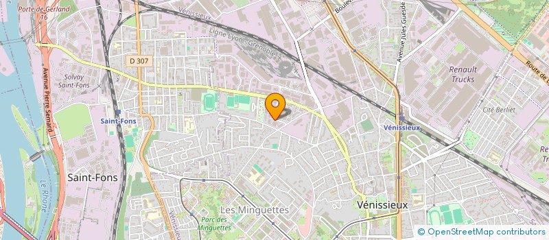 localisation de l'entreprise EURL 2GM  VENISSIEUX