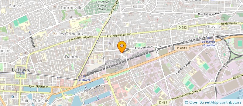 localisation de l'entreprise EURL 2MP à LE HAVRE