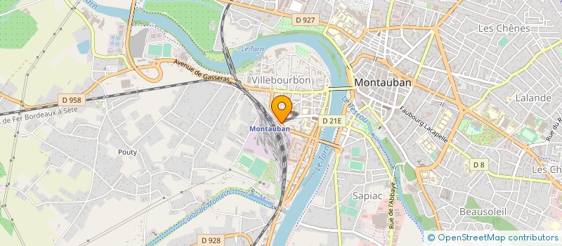 localisation de l'entreprise EURL 3C MG  MONTAUBAN