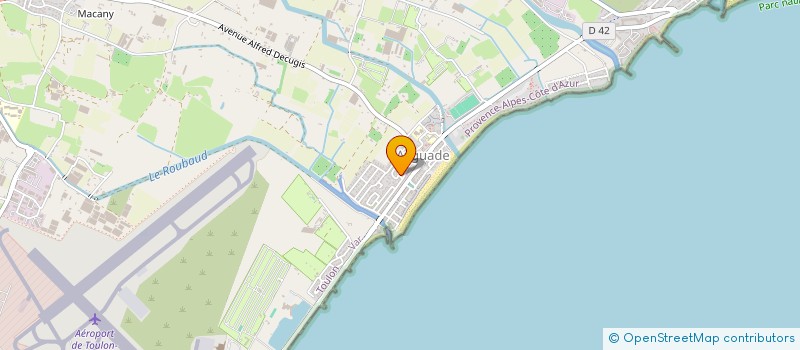 localisation de l'entreprise EURL 3R MAGIC  HYERES