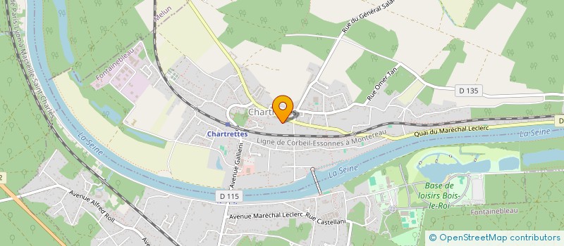 localisation de l'entreprise EURL 4V  CHARTRETTES