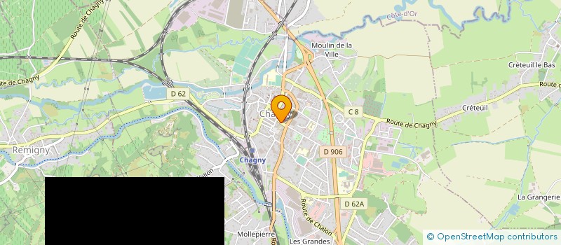 localisation de l'entreprise EURL A.C.C à CHAGNY