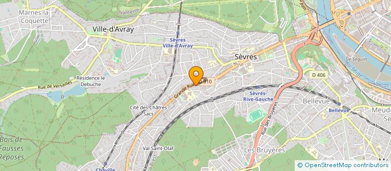 localisation de l'entreprise EURL A.C.D.S. à SEVRES