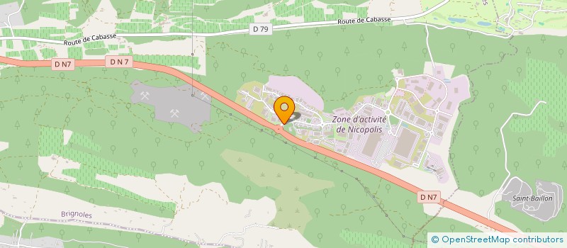 localisation de l'entreprise EURL A L'EST D'EDEN à BRIGNOLES